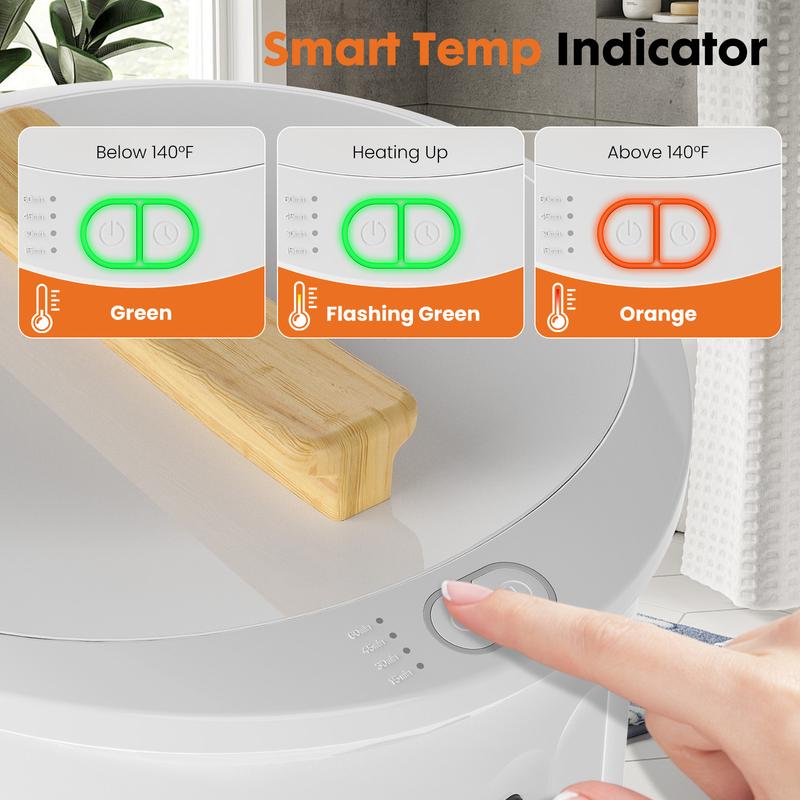 Luxury 20L Bathroom Towel Warmer with Fast Heating & Safety Features