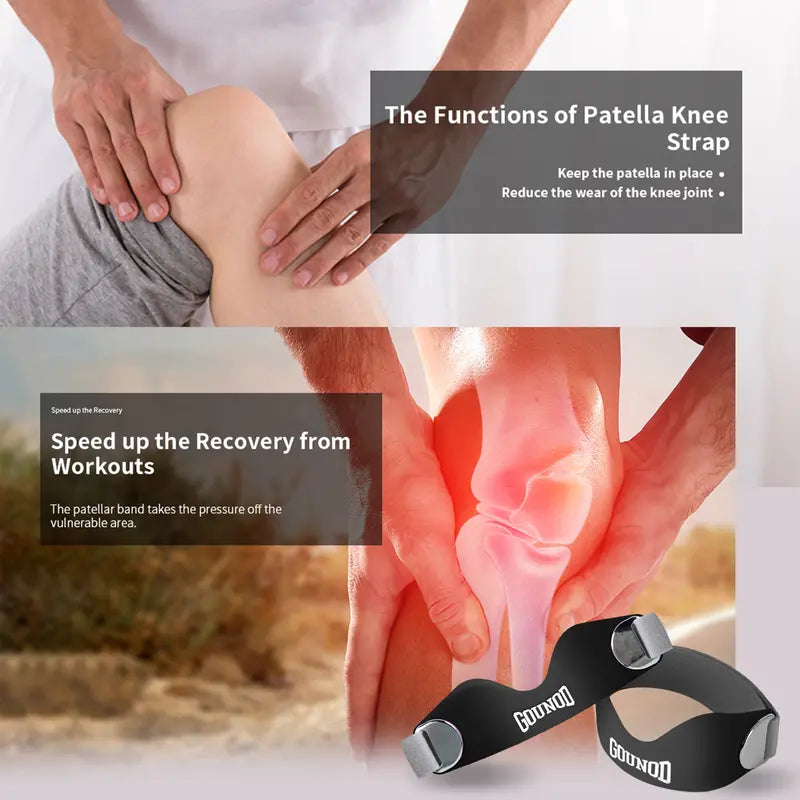 Silicone Patella Knee Strap – Targeted Support for Pain-Free Movement