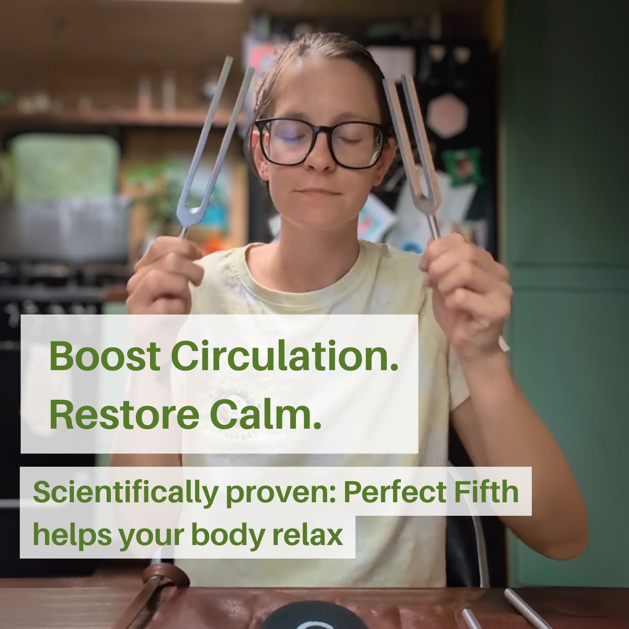 Resonance Tuning Fork Set