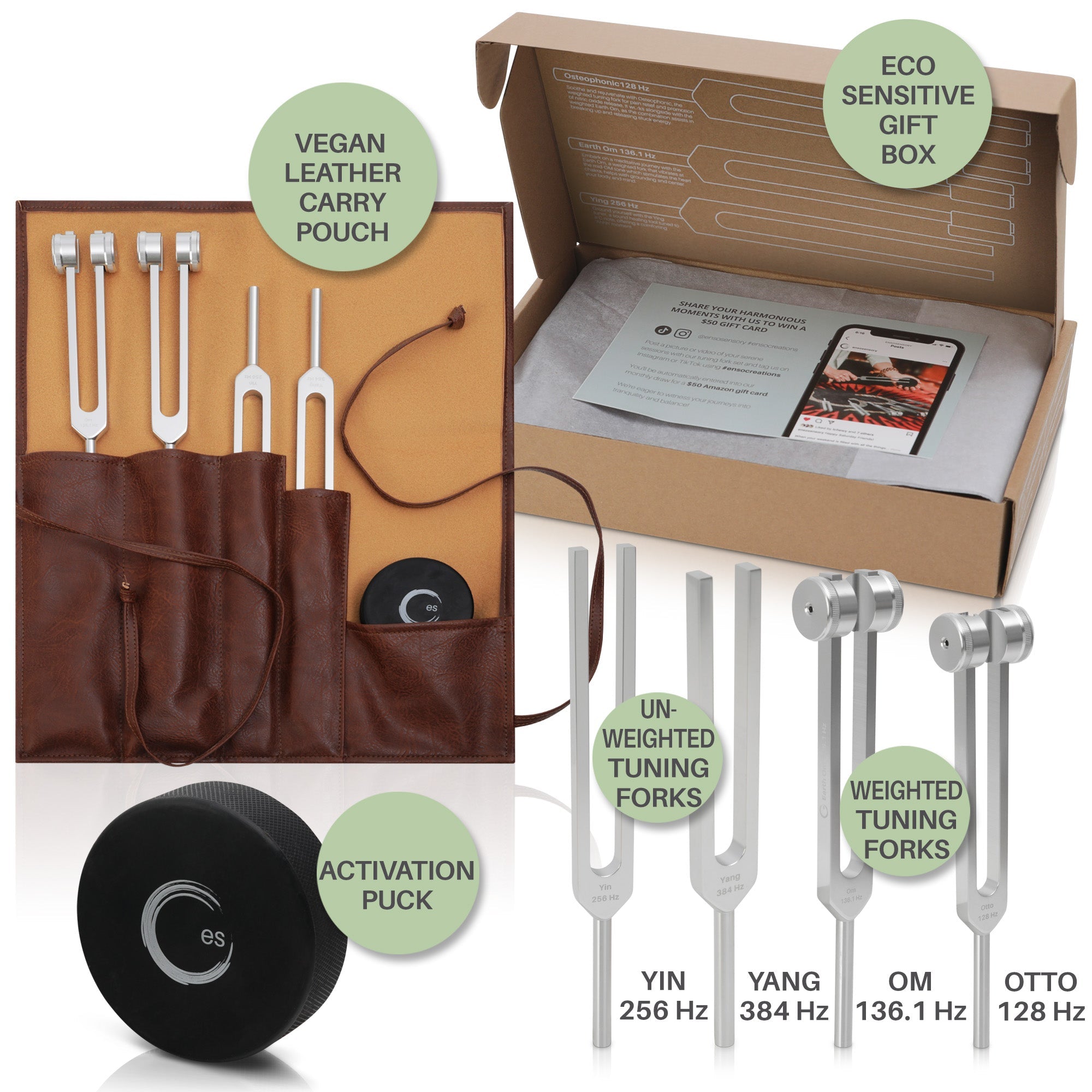 Resonance Tuning Fork Set