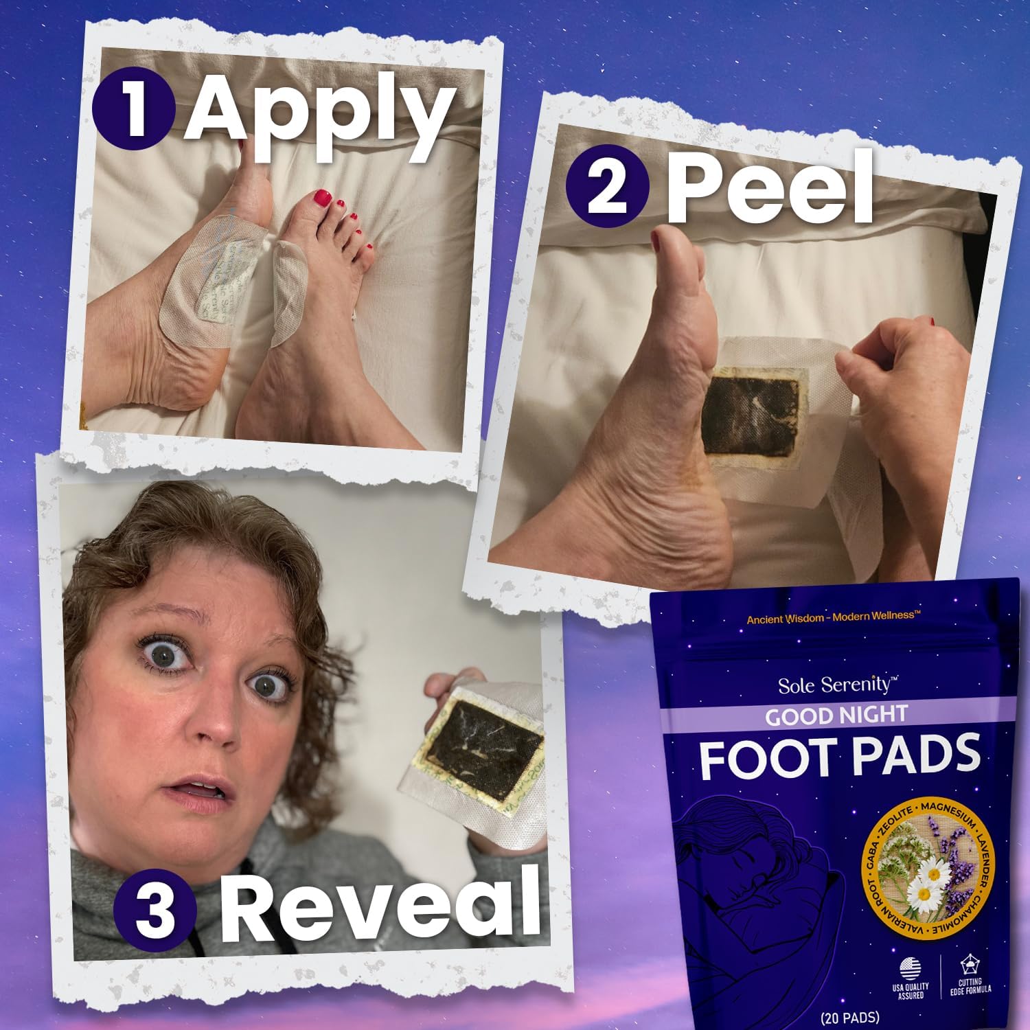 Good Night Sleep Detox Foot Pads