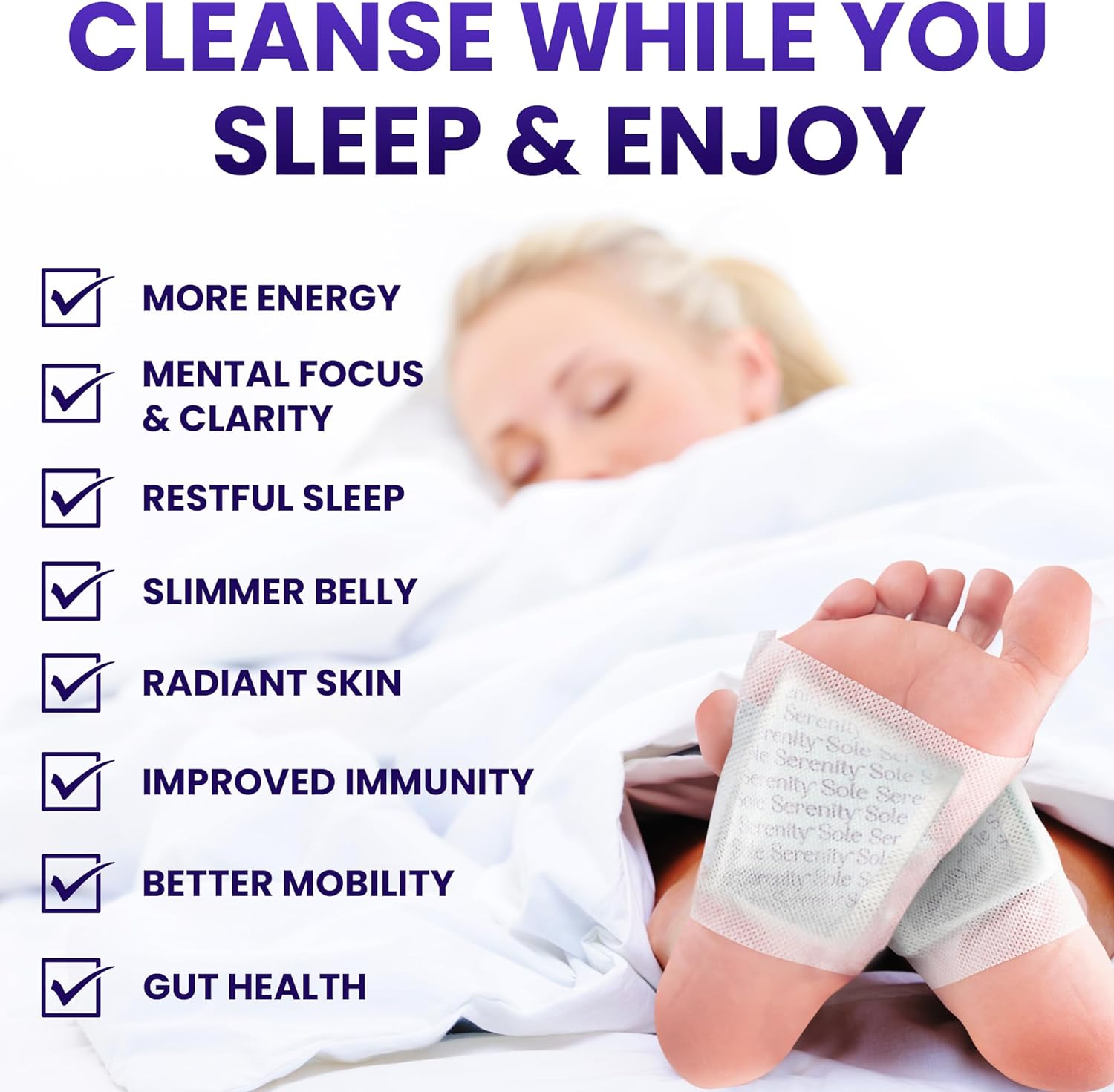 Good Night Sleep Detox Foot Pads