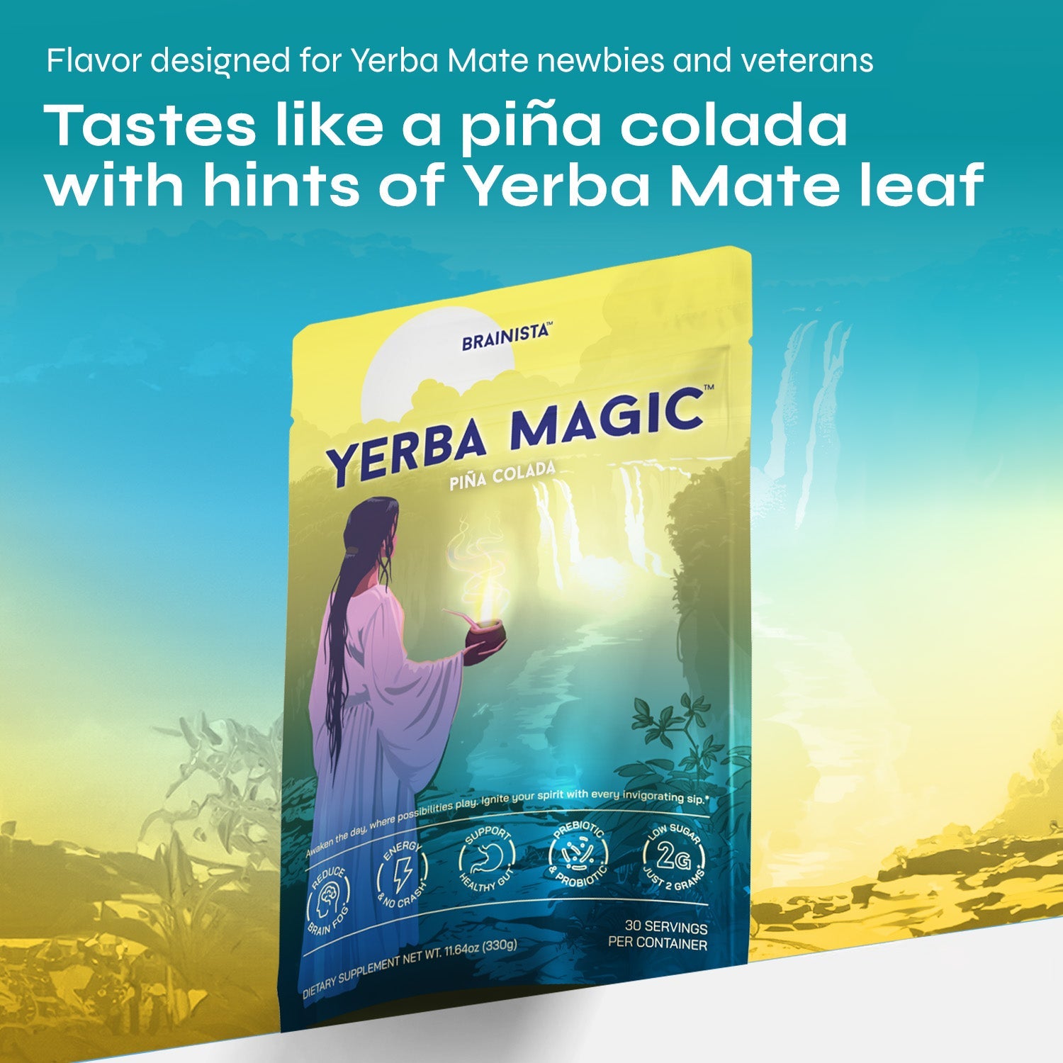 Yerba Magic - Yerba Mate Instant Tea Powder | 30 Servings