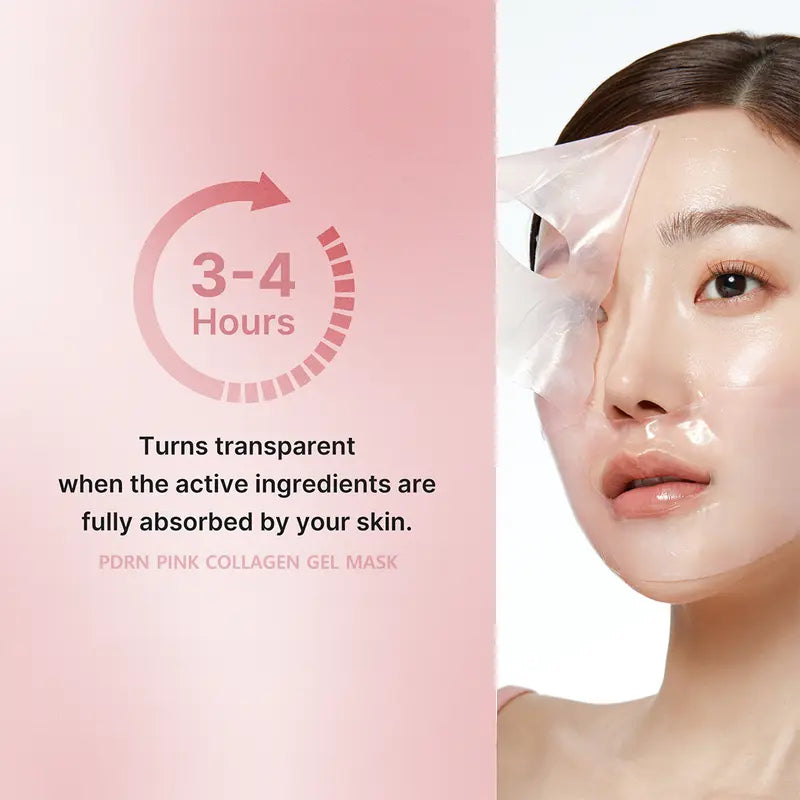 Silver Spruce PDRN Pink Collagen Gel Mask – Transforming Pink Glow DNA Facial Treatment