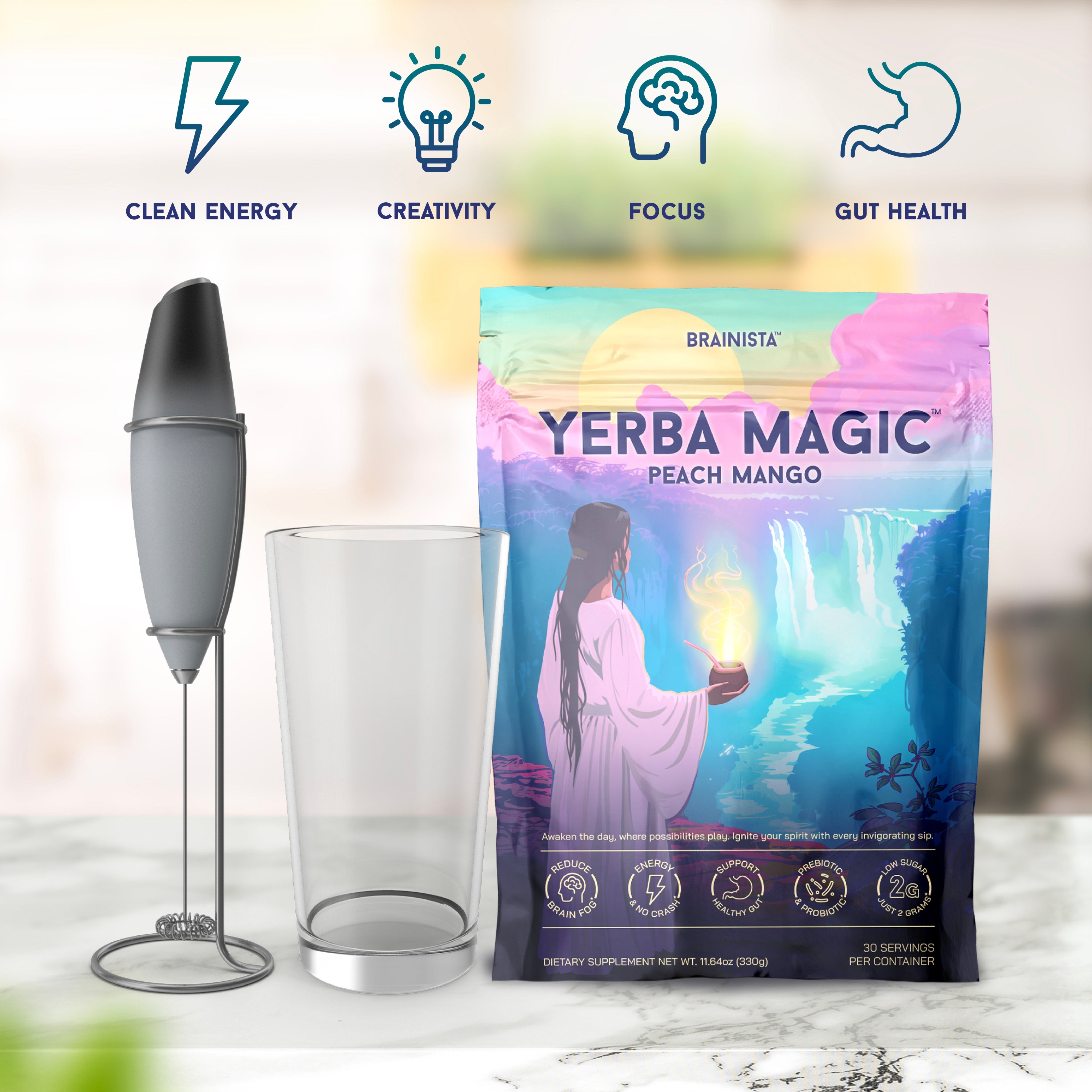 Yerba Magic - Yerba Mate Instant Tea Powder | 30 Servings