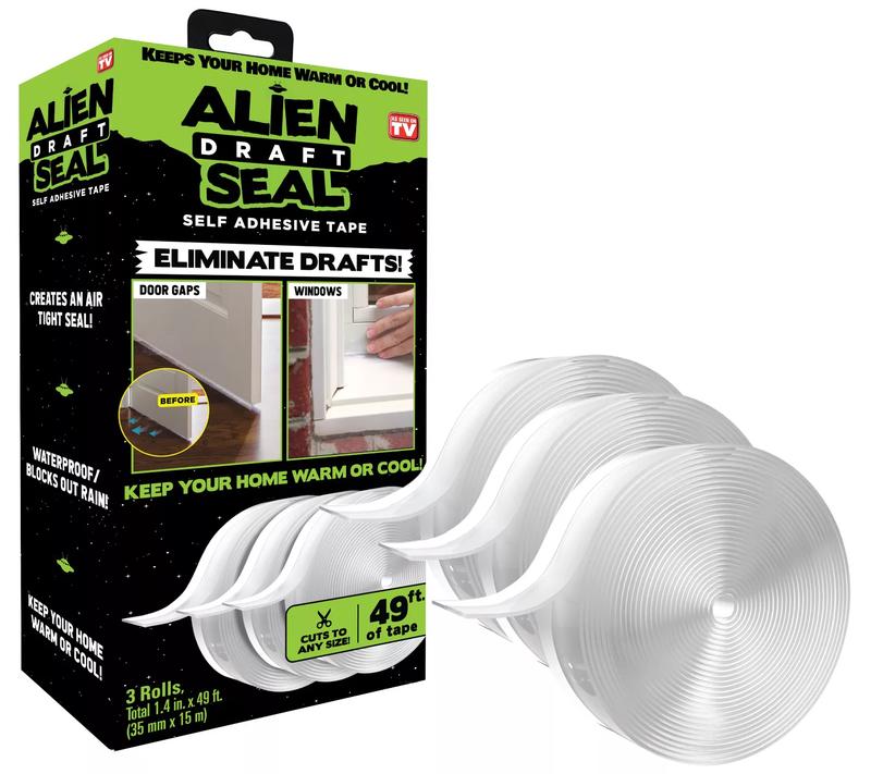 Alien Seal Anti-Draft Adhesive Instant Insulation Tape