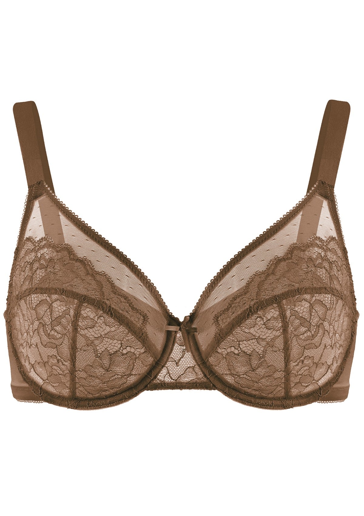 Enchante Unlined Non-padded Lace Underwire Bra