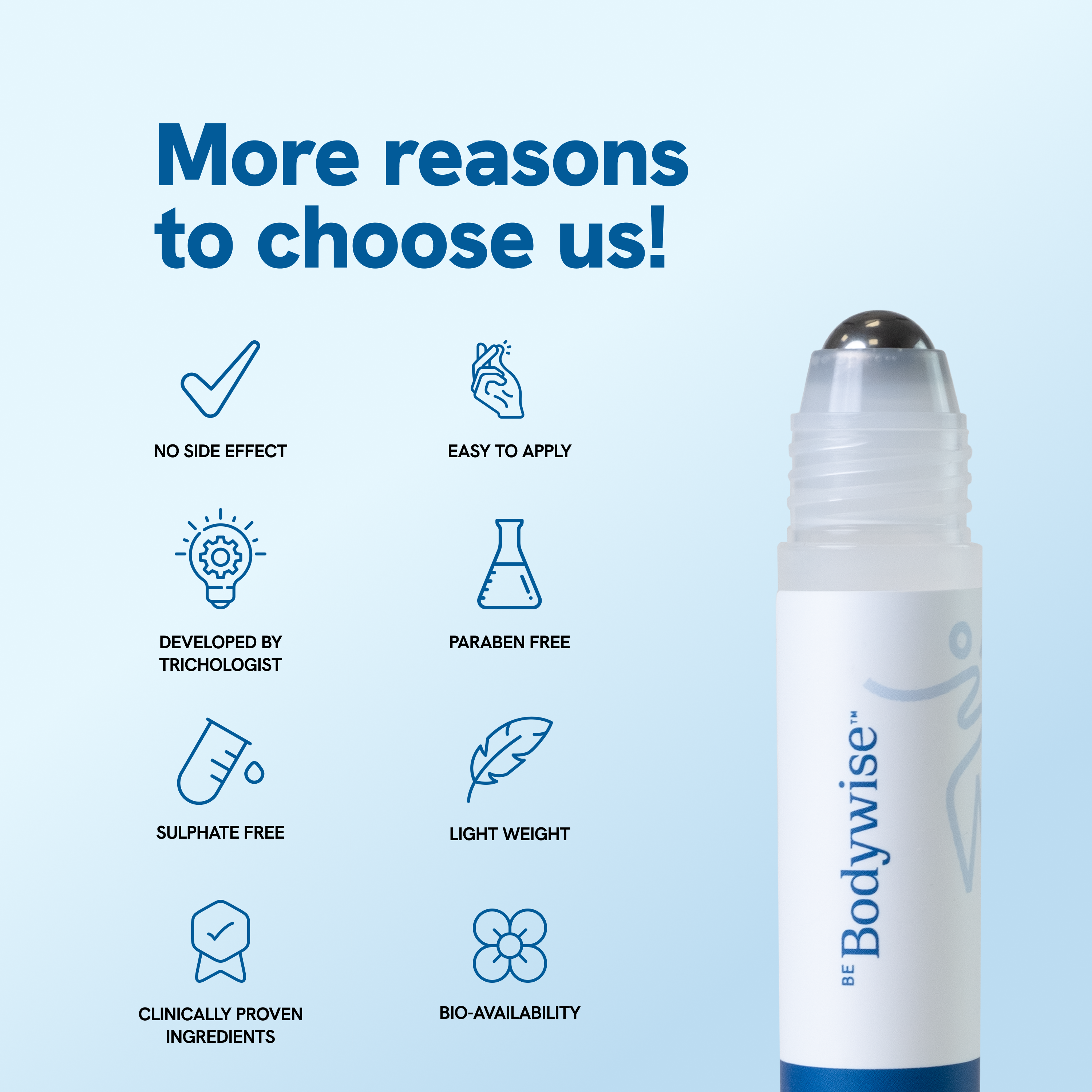 Hair Growth Serum Roll on 25 ml