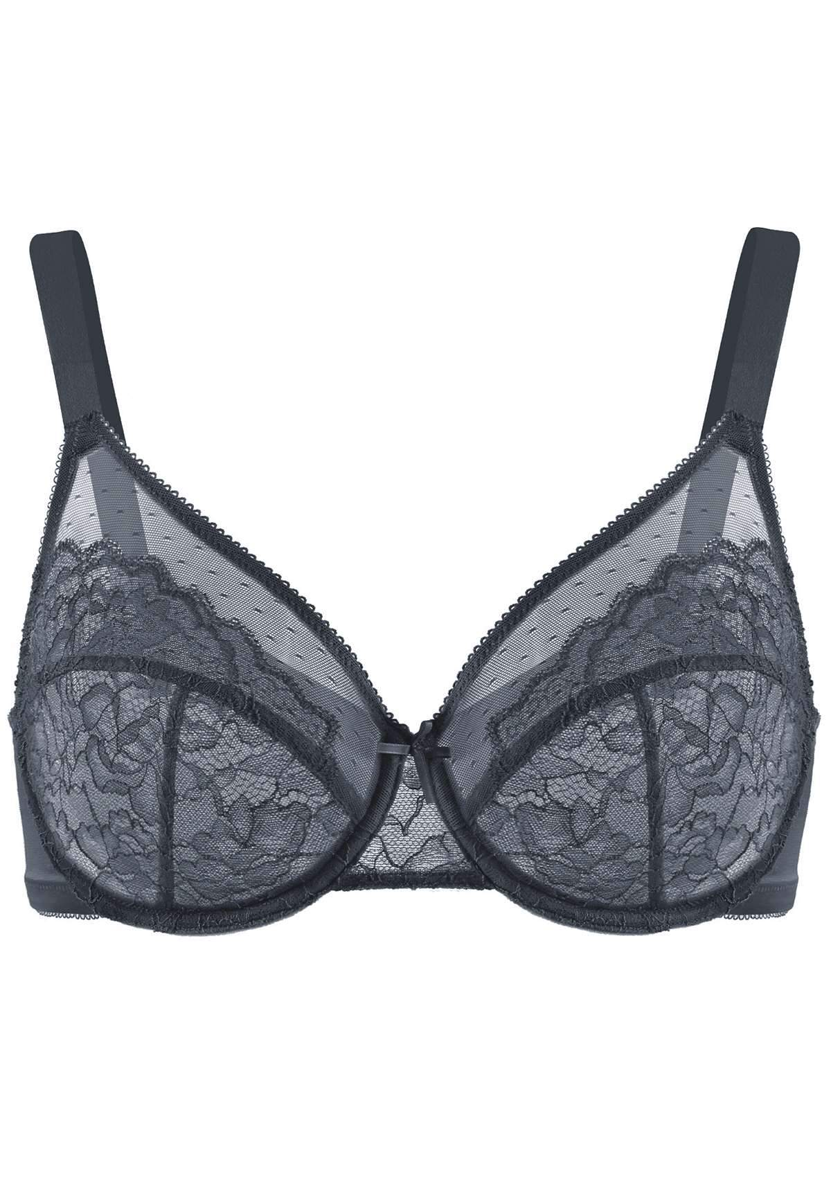 Enchante Unlined Non-padded Lace Underwire Bra
