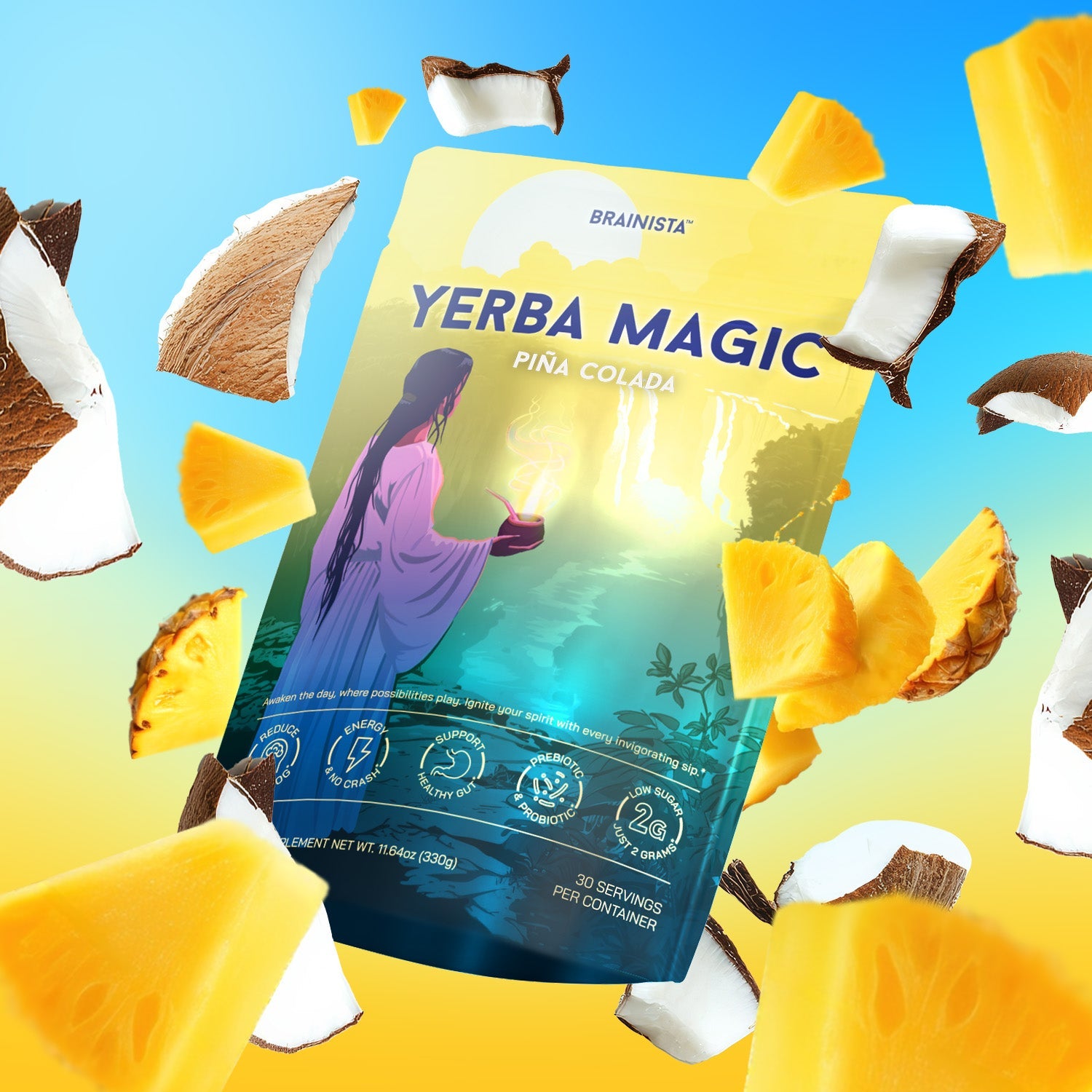 Yerba Magic - Yerba Mate Instant Tea Powder | 30 Servings